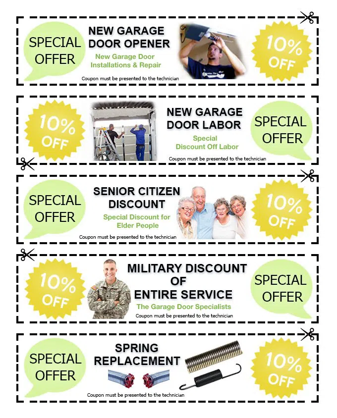 Expert Garage Doors Service San Bernardino, CA 909-444-0341 - coupons